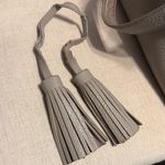 Tory Burch  Taupe Leather Tote Photo 15