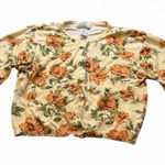 Free People Vintage The Originals Cropped Floral Cardigan Photo 0