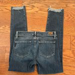 Paige Denim Skyline Ankle Peg Jeans Size 27 Raw Hem Photo 10