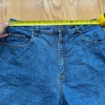 Halston Heritage Vintage Halston Jeanswear Shorts Size 16 Mom Jeans High Rise Blue Denim Zip Photo 3