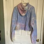 Pink Floyd  Blue Graphic Crop Hoodie Photo 3