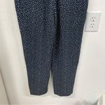 Banana Republic Blue White Spotted Ruffled Wide Leg Jumpsuit Womens 6 Sleeveless Photo 10