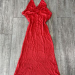 May & July Chic Backless Red Dress Photo 0