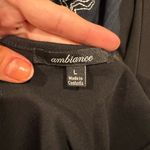 Ambiance Black and White Mini Dress Size M Photo 2