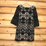 Eliza J  Black Velvet Dress Photo 1