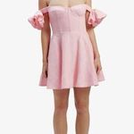 Bardot NWT  Sigma Soft Pink Linen Mini Dress Photo 0