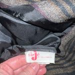 Funky Vintage 1970s SirJe Striped Wool Blazer! Black Size 14 Photo 6