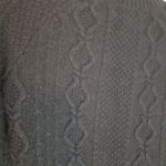 Kenar  LAMBSWOOL ANGORA BLACK SNAP BUTTON THICK KNIT CARDIGAN SWEATER SMALL Photo 9