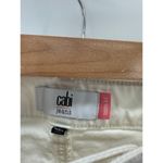 CAbi  Jeans Women 4 Off White Cream BF Boyfriend 100% Cotton Non-Stretch Photo 4