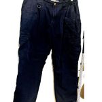  511 Tactical Cargo Pants Womens Size 14 Navy Blue Cropped Hiking Photo 1