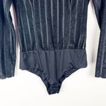 HOUSE OF HARLOW 1960 x REVOLVE Black Long Sleeves Hidden Back Zipper Bodysuit Photo 5