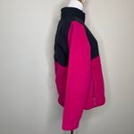 Merrell Pink Black Fleece Jacket Sz Medium Full Zip Photo 3