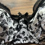 Fantasia Floral Black and White Bra Size 32DD Photo 1