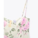 ZARA GORGEOUS NWT  Floral Corset Style Dress Photo 8