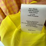 Rachel Parcell  Smocked Gingham-Printed Midi-Dress size large Photo 5