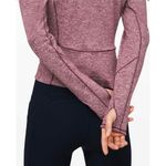 Lululemon Always Alert 1/2 Zip in Heathered Garnet Photo 3