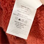 UGG  Rust Brick Red Plush Belted Robe House Coat Size Medium Photo 3