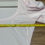 ALC Frank A.L.C. Pale Pink Rumi Tee Scoop Neck Puffed Sleeve Slim Fit Cotton Size XS Photo 5