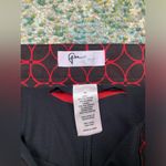 Greg Norman women’s red ring graphic print athletic golf skirt, size 10 Photo 4