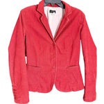 J.Crew Women's Burnt Orange 100% Cotton Corduroy Blazer Size Small Photo 0