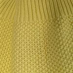 Line and Dot NWT yellow fluffy rounded sweater with cable knitting Photo 2