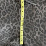 PINK - Victoria's Secret Victoria’s Secret Pink Leopard Thick Fleece Joggers Gray Black White Size Medium Photo 10