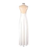 Show Me Your Mumu  Jasmine Halter Maxi Dress Ivory Luxe Satin XL Photo 5