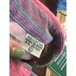 Rosettes Vibrant Multi-Colored Vertical Striped Button-Down Shirt Bold & Playful Photo 6