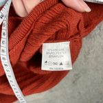 Belldini Dolman Sleeve Textured Sweater Top Women’s M Orange Knit Soft Viscose Size M Photo 6