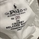 Ralph Lauren  Denim White Shorts Polo The Crosby Relaxed Size 28 Photo 4
