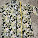 Volcom Black and Green Oversized Tropical Shirt Size M/L Photo 5