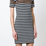 Alexander Wang T by striped engineer short sleeve knit dress size XS extra small Photo 11