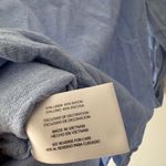 Orvis Women’s Blue Linen Breathable Button Down Top Long Sleeve Photo 3