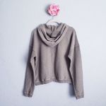 Aerie  New Love Green Ribbed Hoodie Photo 6