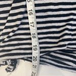 We The Free  Striped V-neck Distressed Asymmetrical Stretchy T-shirt EUC Sz Sm Photo 9