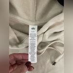 Alo Yoga NWOT Accolade Hoodie Sweatshirt Bone Color Size L Photo 4