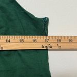 J.Crew  Linen blend squareneck tank top size small green Photo 5