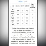 J.J. Winks "Sweater Weather" Navy Blue Top size M. Built in bra Size M Photo 6