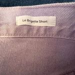 Anthropologie NWT FRAME Le Brigette Raw Hem Denim Cutoff Shorts M/L ($198) Photo 6