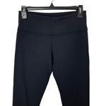 Lululemon Crop Leggings Black Gray Colorblock High Rise Athletic 6 Photo 1