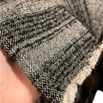 ZARA Basic Textured Tweed Knit 3/4 Sleeve Fringe Dark Academia Mini Dress Photo 3