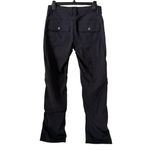 prAna  Halle Pants Women’s Black  Convertible Roll Up SZ 2 28X31 Photo 3