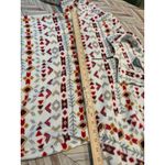 Natural Reflections  Aztec Geometric Pattern Fleece Pullover Sweatshirt Womens XL Photo 6