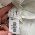 Promod French Designer Skirt Orange White Size 6 Orange Photo 8