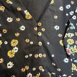 Lost + Wander Field of Dreams Black Floral Long Slv Dress Ruffle Boho Prairie Photo 8