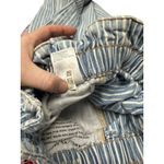 American Eagle Outfitters Mom Jean Blue Indigo Stripe Sz 0 Long Photo 8