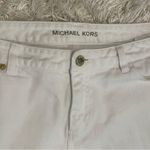 Michael Kors White Jean Denim Bermuda Length Shorts Size 6 Photo 10