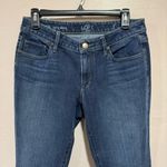 Ann Taylor  Loft 28/6 Curvy Skinny Blue Denim Jeans Photo 1