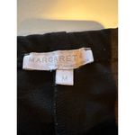 Margaret M Black Horizontally Ribbed Mini skirt Sz M Size M Photo 3