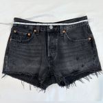 Levi's ® 501® Original Fit HR Denim Shorts - Faded Black - 26W Photo 8